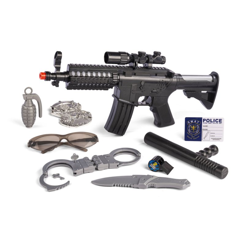 Police Machine Gun Carry Bag Set (42132)