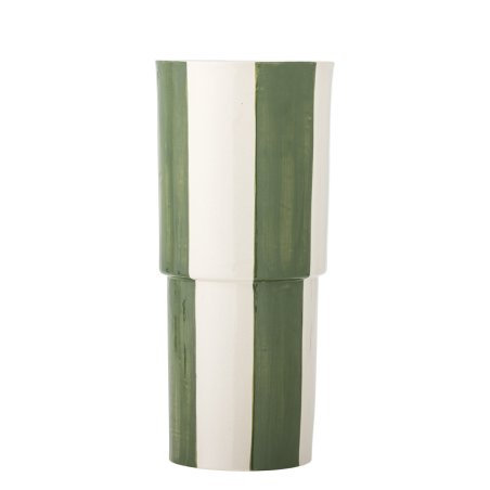 Bloomingville - Floki Vase - Green - Stoneware
