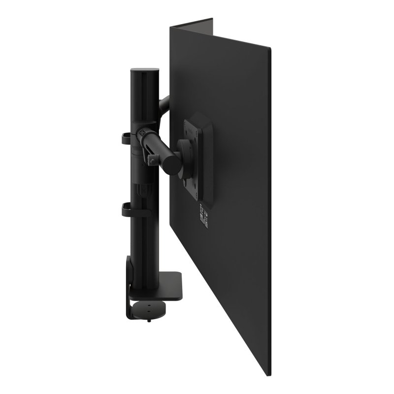 DATAFLEX Viewgo 48.223 Clamp/Grommet arm - 2 screens, black