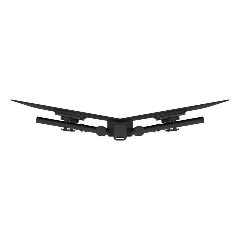 DATAFLEX Viewgo 48.243 Clamp/Grommet arm - 4 screens, black