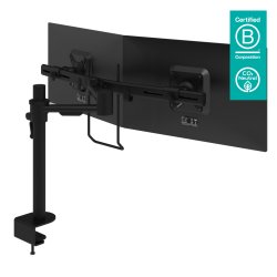 DATAFLEX Screen mount Viewmate 52.603 - 2 screens, black