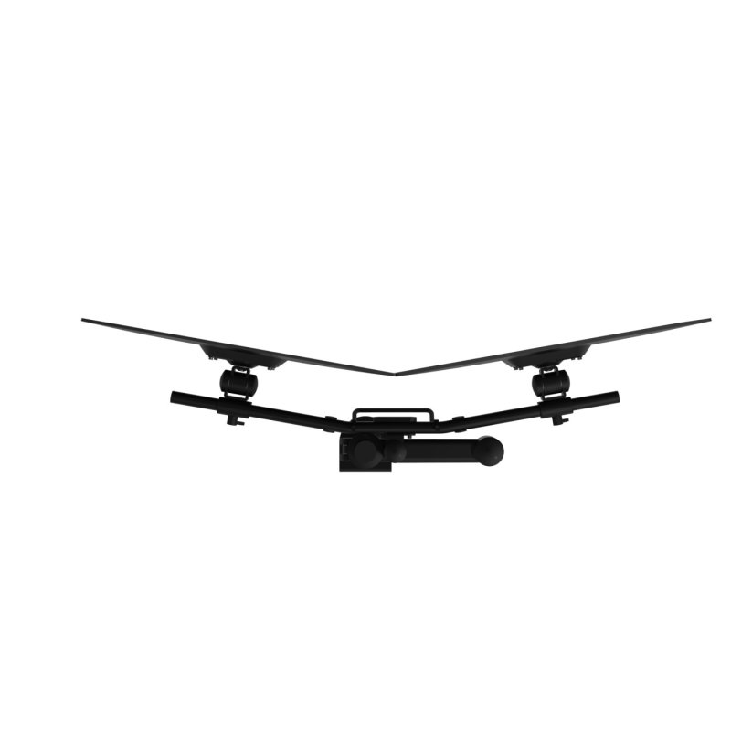 Dataflex 52.603 support d'écran plat pour bureau 68,6 cm (27") Noir