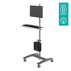 DATAFLEX Viewmate 52.702 Workstation, silver