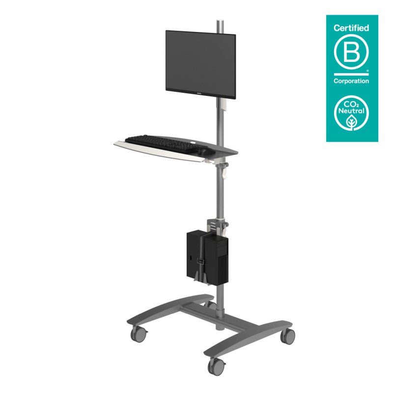 DATAFLEX Viewmate 52.702 Workstation, silver