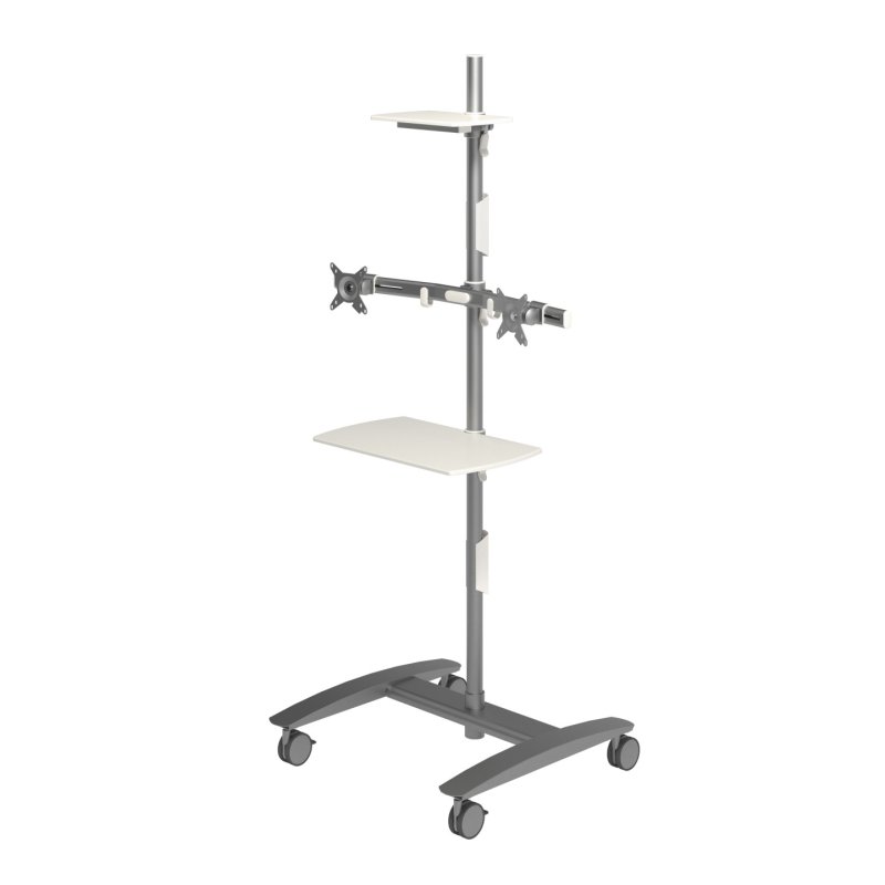 DATAFLEX Viewmate 52.722 Workstation, silver