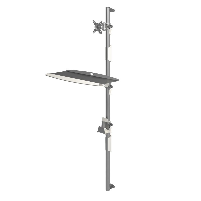 Dataflex Viewmate station de travail - mur 732