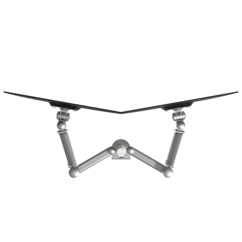 DATAFLEX Screen mount Viewmate 52.862 - 2 screens, silver