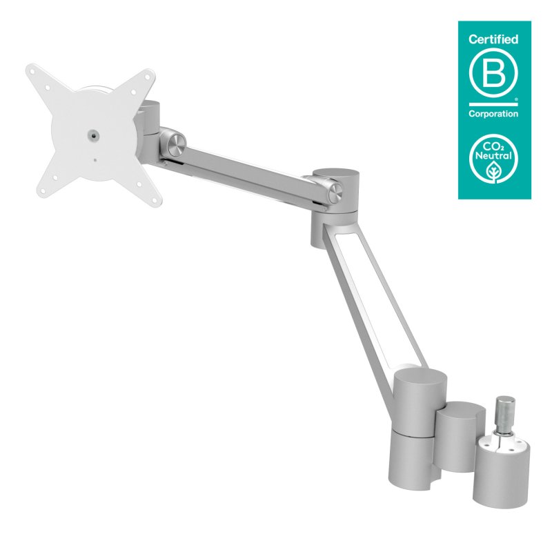 DATAFLEX 2-screen Viewlite 58.602 silver adapter kit