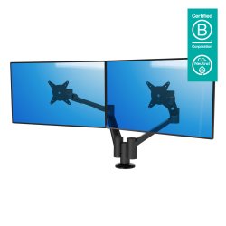 DATAFLEX Screen mount Viewlite 58.653 - 2 screens, black