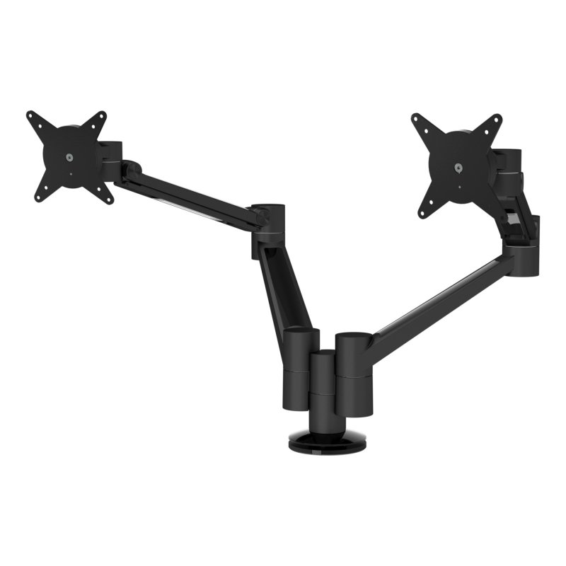 DATAFLEX Screen mount Viewlite 58.653 - 2 screens, black