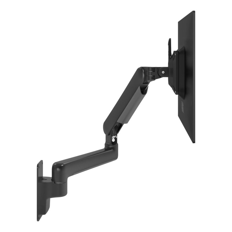Dataflex Viewprime plus monitor arm-wall 323 Mur Noir