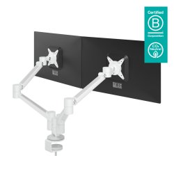 Dataflex 58.650 support d'écran plat pour bureau 85,1 cm (33.5") Blanc