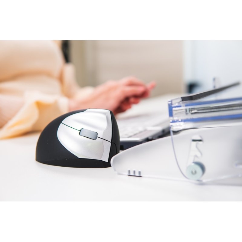 BakkerElkhuizen Handshake Wireless VS4 souris Bureau Gauche RF sans fil Laser 2400 DPI