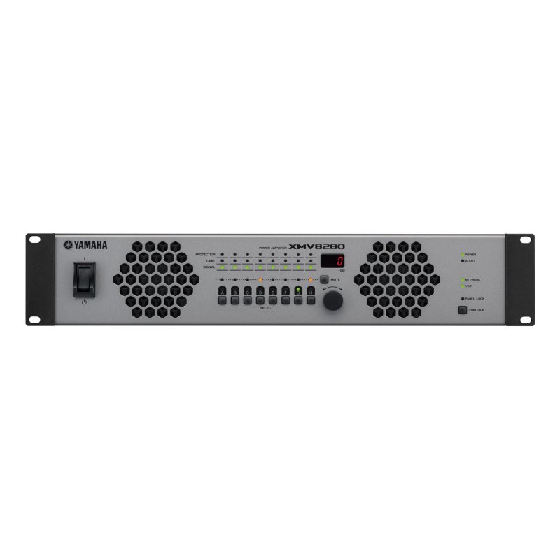 Yamaha XMV8280 amplificateur audio 8.0 canaux Universel Noir, Argent