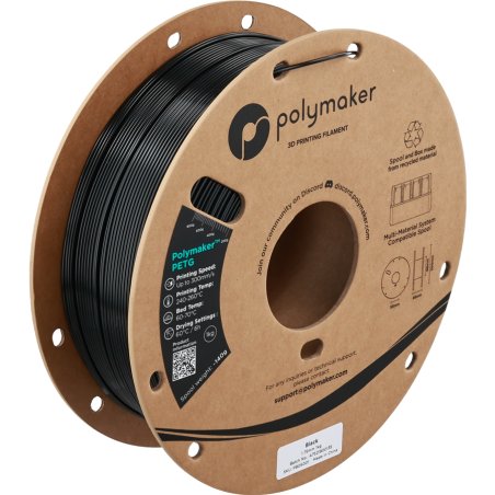 Polymaker PB05001 matériel d'impression 3D Acide polylactique (PLA) Rouge 1 kg