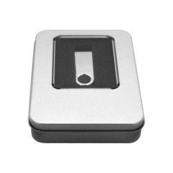 STICK MediaRange Aluminium-Box Aufbewahrung von USB Sticks silber