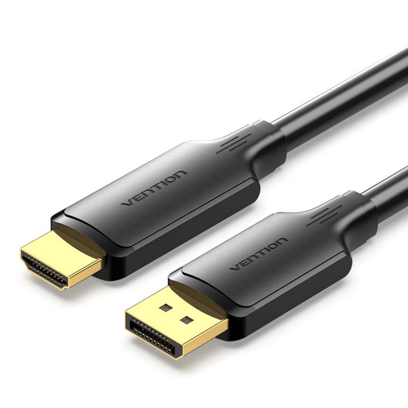 Vention HFOBF video cable adapter 1 m HDMI Type A (Standard) DisplayPort Black