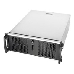 Chenbro RM41300 network equipment chassis 4U Black, Silver