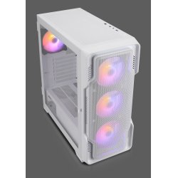 Nanoxia DS-9ARGB-W unité centrale Midi Tower Blanc