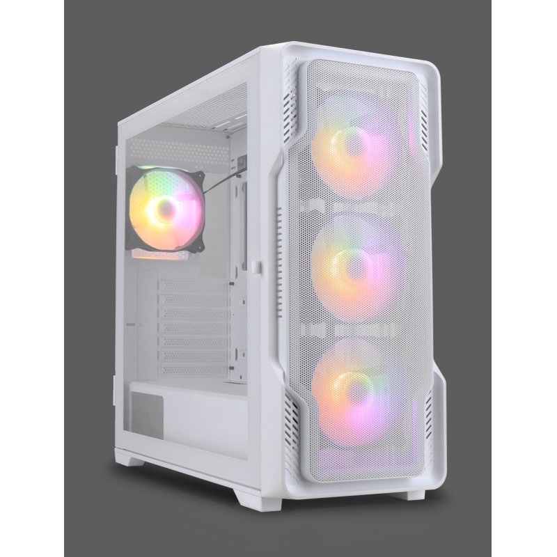 Nanoxia DS-9ARGB-W unité centrale Midi Tower Blanc