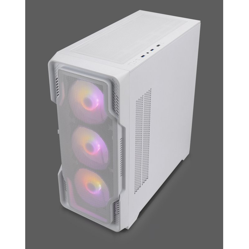 Nanoxia DS-9ARGB-W computer case Midi Tower White