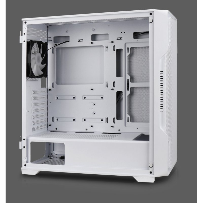 Nanoxia DS-9ARGB-W computer case Midi Tower White