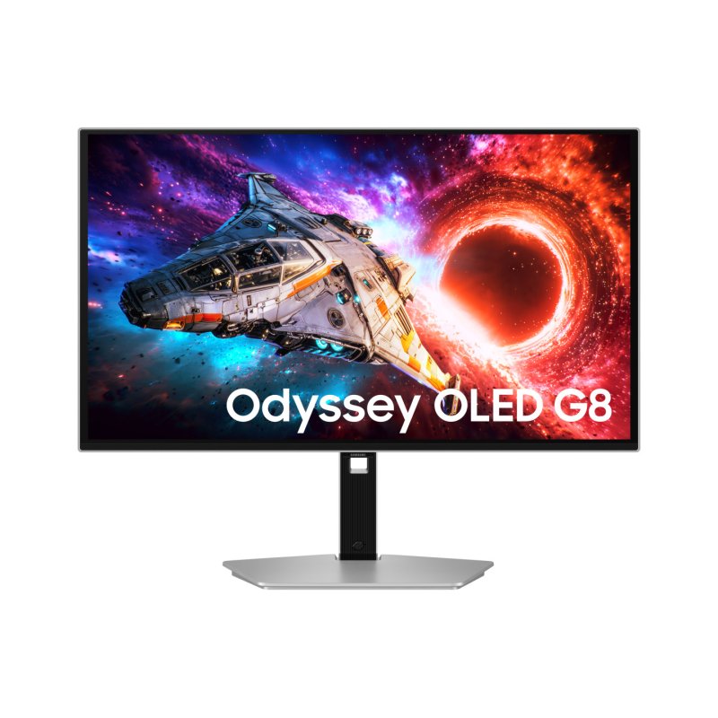 Samsung G80SH écran plat de PC 68,6 cm (27") 3840 x 2160 pixels 4K Ultra HD OLED Argent
