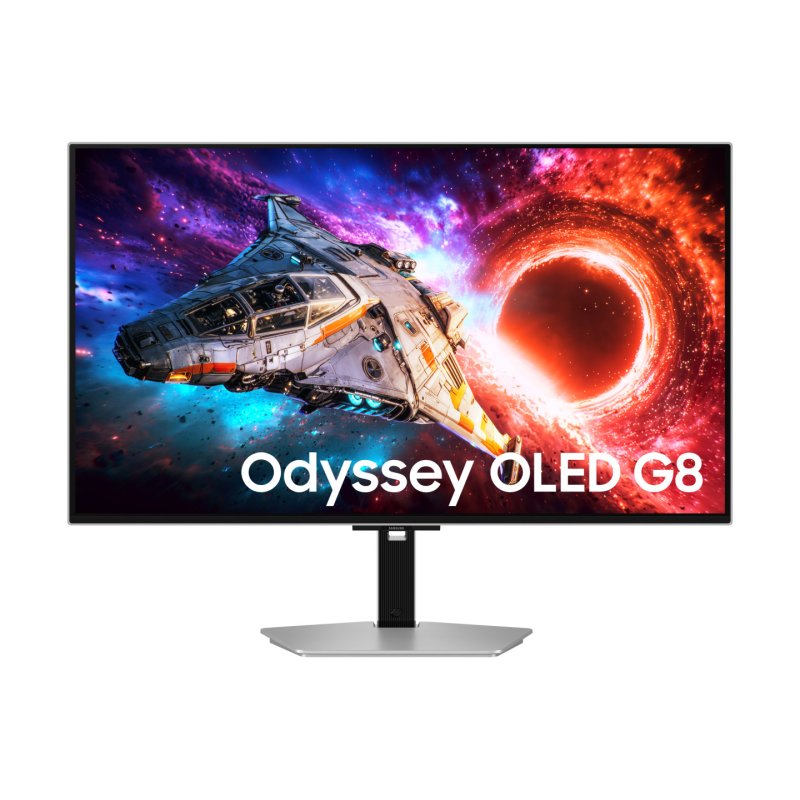 Samsung G80SH écran plat de PC 81,3 cm (32") 3840 x 2160 pixels 4K Ultra HD OLED Argent