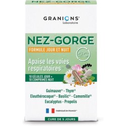 Granions Nose Throat Day Formula Soothes Throat and Improves Comfort
