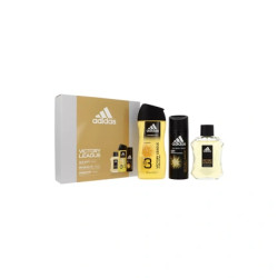 Adidas Victory League Set Eau De Toilette 100ml Body Spray 150ml Shower Gel 150ml