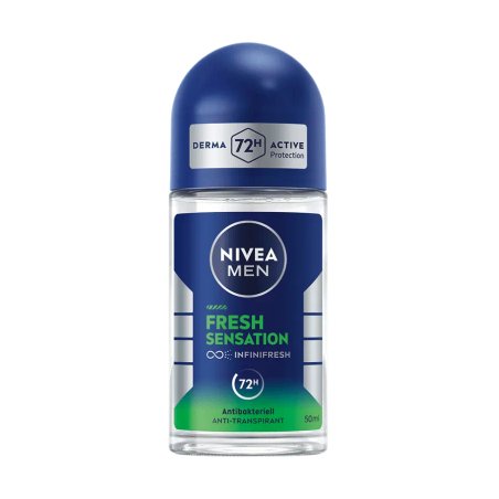 Nivea Men's Deodorant Rollon Fresh Sens
