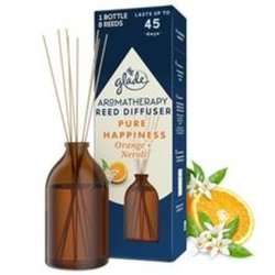 Glade Aromatherapy Reed Pure Happiness Diffuser With Orange And Neroli Scent