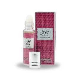 Ard Al Zaafran Mousuf Wardi EDP Roll-On for Unisex 0.34 Oz