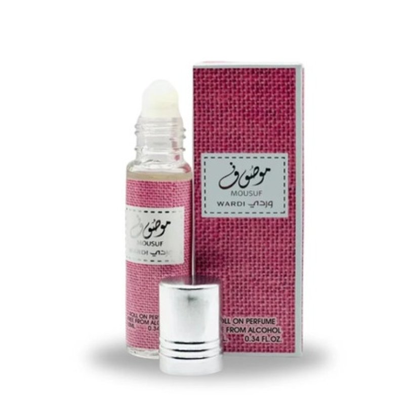 Ard Al Zaafran Mousuf Wardi EDP Roll-On for Unisex 0.34 Oz