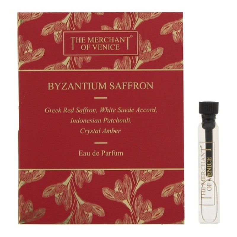 The Merchant Of Venice Byzantium Saffron Vial Eau De Parfum 2ml