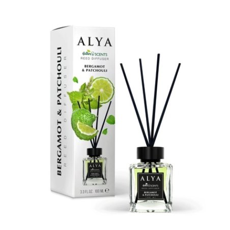 Alya Room Freshener Bergamot & Patchouli Reed Diffuser - 100ml