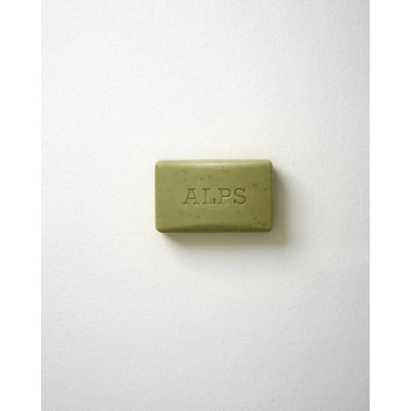 Alps Scrubbing Soap 150g Solid Exfoliating Soap with Pumice and Coconut Butter