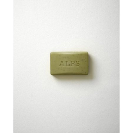 Alps Scrubbing Soap 150g Solid Exfoliating Soap with Pumice and Coconut Butter