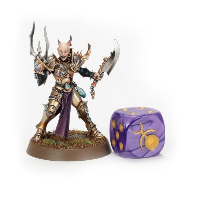 Games Workshop Set de dés Hedonites of Slaanesh