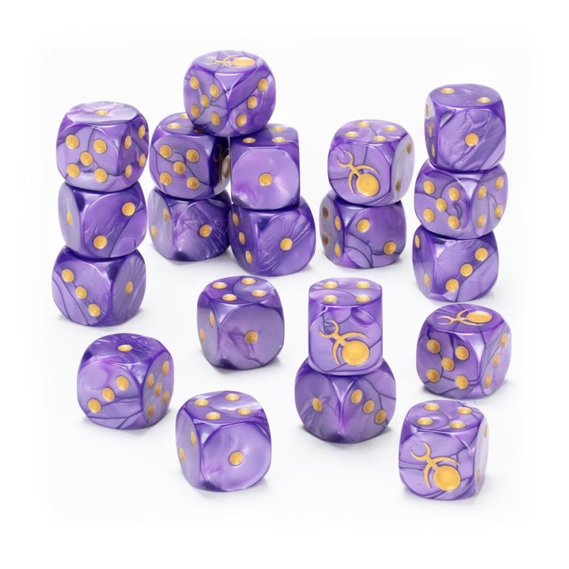 Games Workshop Set de dés Hedonites of Slaanesh
