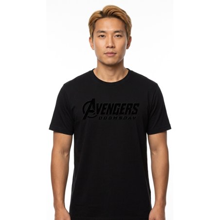 AVENGERS DOOMSDAY - 3D Logo - T-Shirt Homme (XXL)