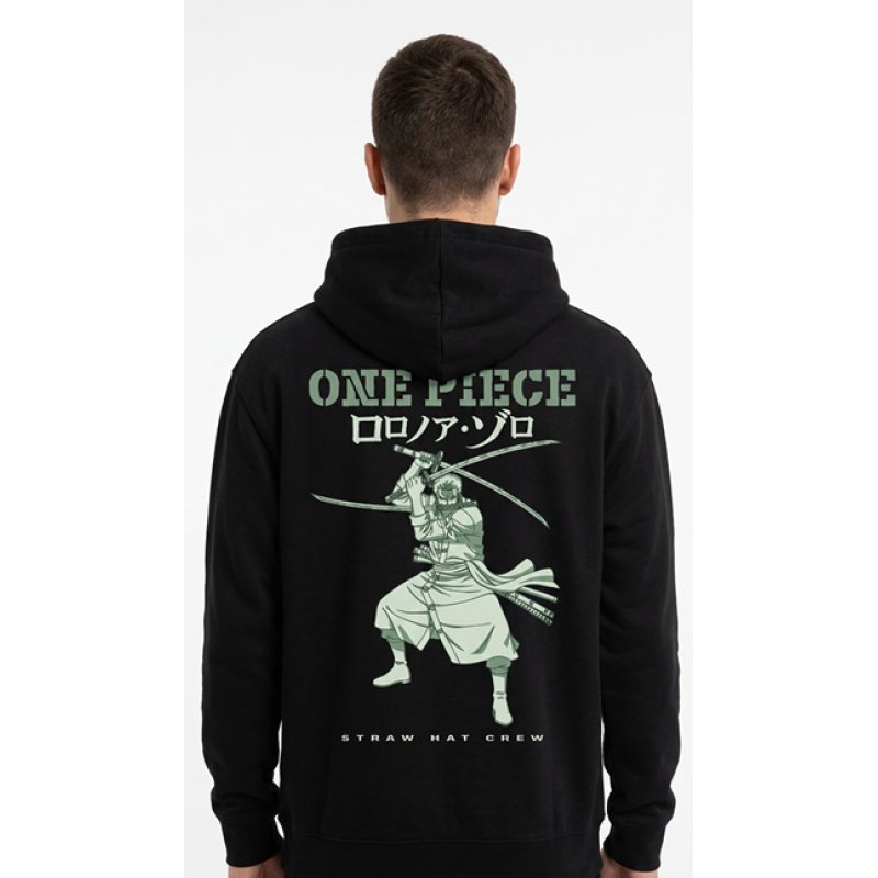 ONE PIECE - Zoro Swords Pose - Hoodie Homme (M)