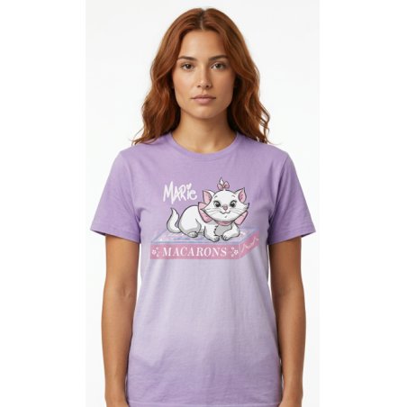LES ARISTOCHATS - Marie Macarons - T-Shirt Femme (M)