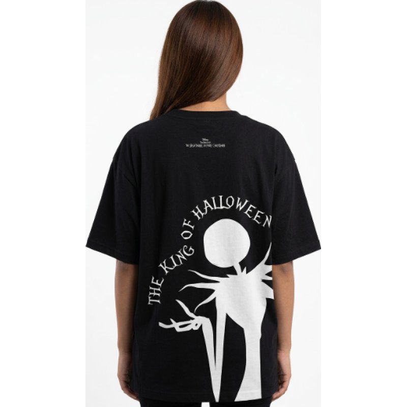 NBX - The king of Halloween - T-Shirt Oversize Femme (XL)