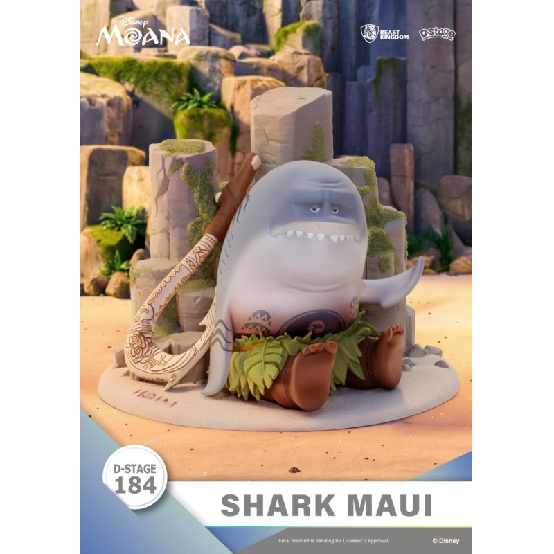 VAIANA - Maui Requin - Diorama D-Stage 10.5cm