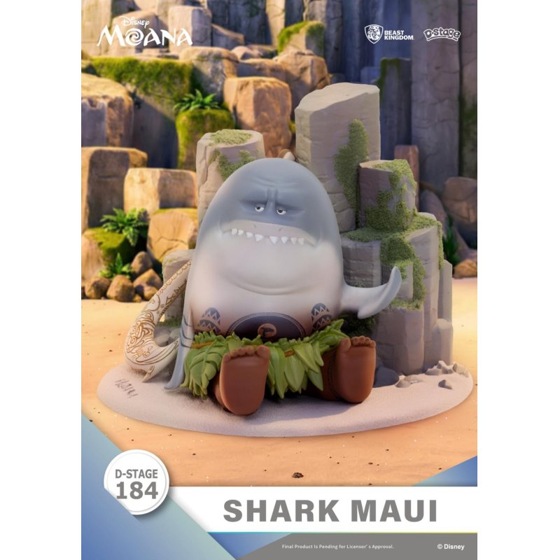 VAIANA - Maui Requin - Diorama D-Stage 10.5cm