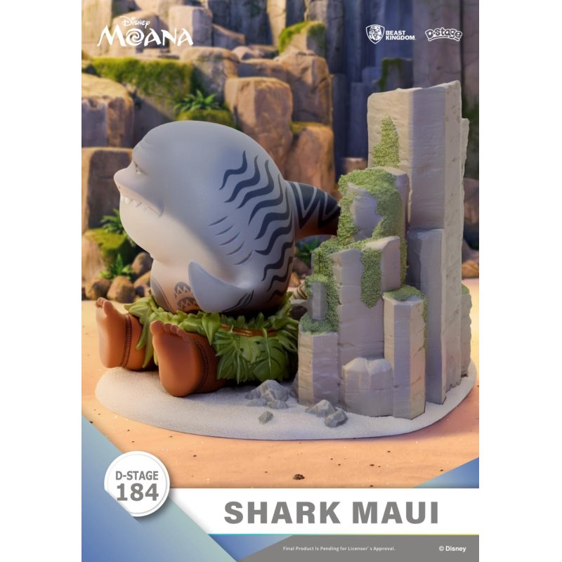 VAIANA - Maui Requin - Diorama D-Stage 10.5cm