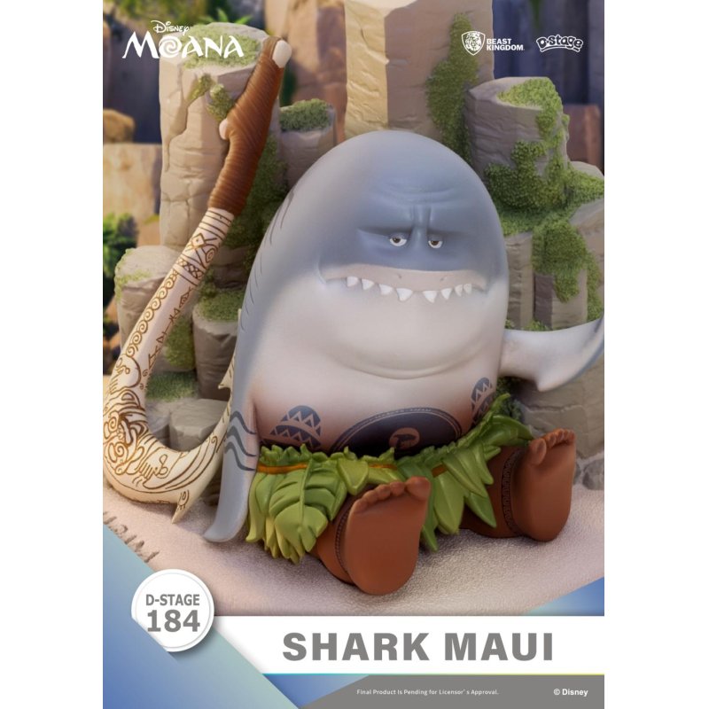 VAIANA - Maui Requin - Diorama D-Stage 10.5cm