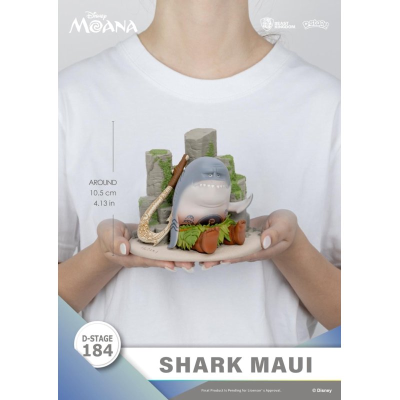 VAIANA - Maui Requin - Diorama D-Stage 10.5cm