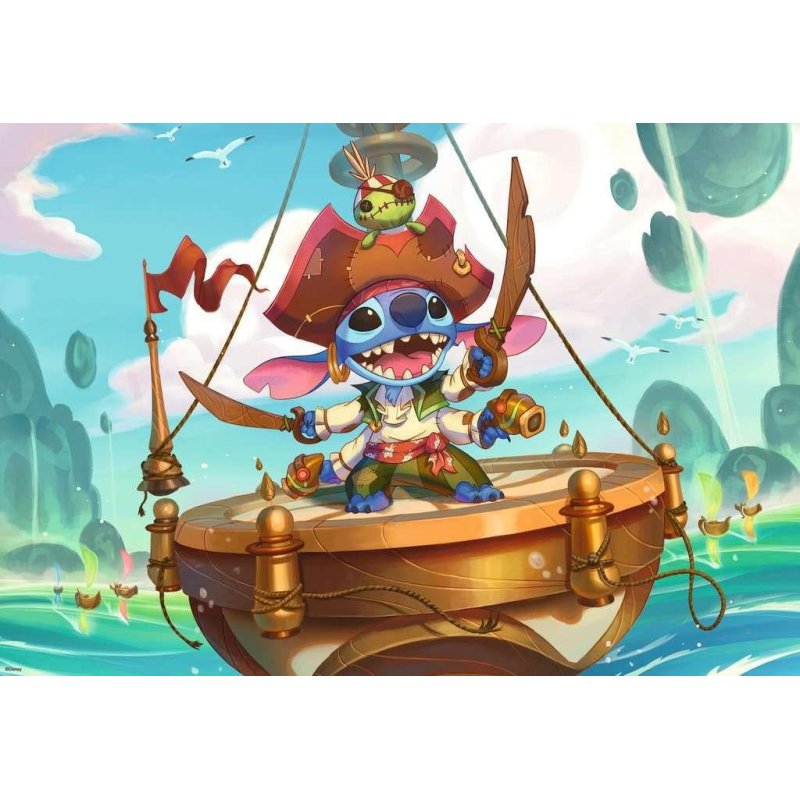 LORCANA - Stitch "Boucanier Alien" - Puzzle 300P